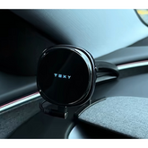 Fast Charging-Magnetic Suction Smart Air-cooled Fast Charging Mobile Phone Holder For Tesla Model 3/Y (for left hand drive )